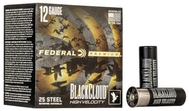12GA 3″ 1-1/8OZ 2 HV BLACK CLOUD 25RD