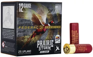 12GA 3″ MAX. 1-5/8OZ 4 SHOT FS LEAD 25RD