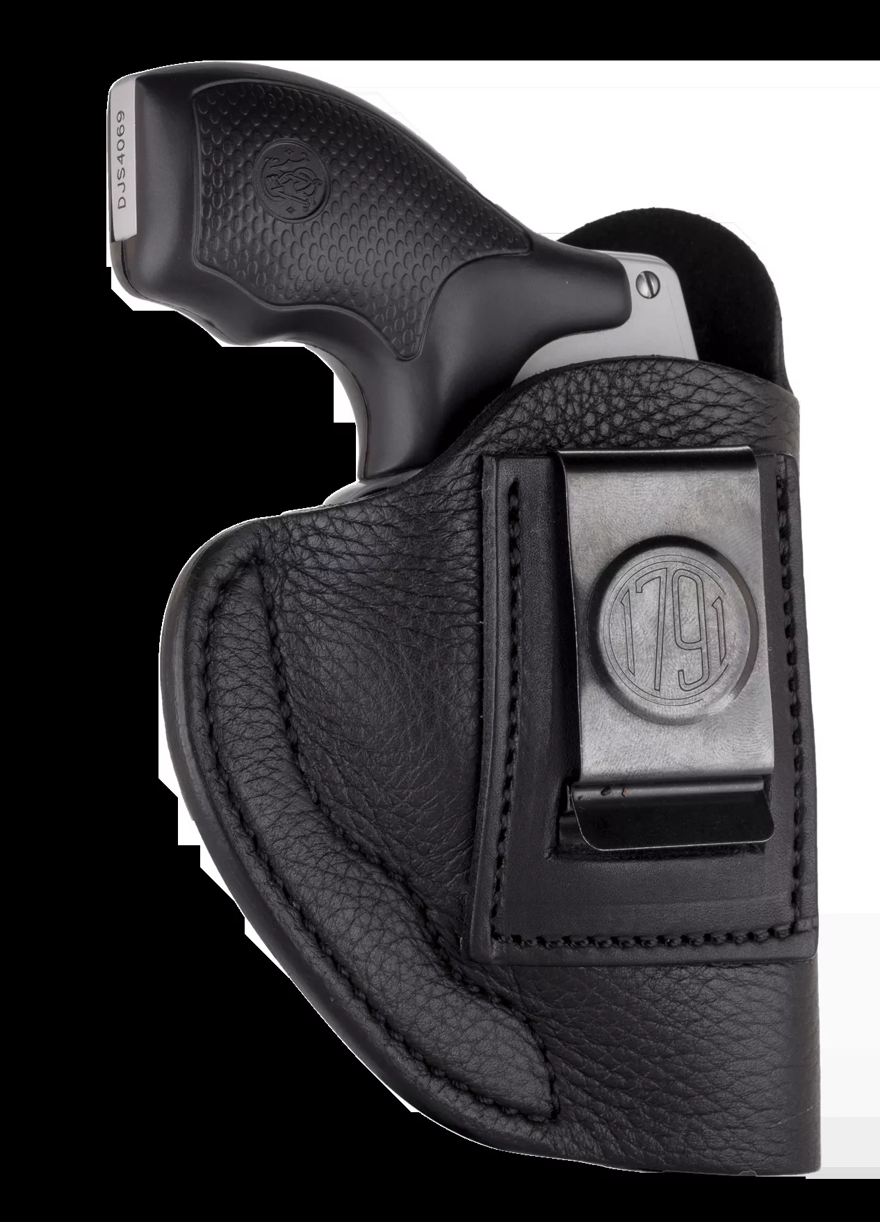 1791 Gunleather SCH IWB Size 02 Night Sky Black Leather Belt Clip