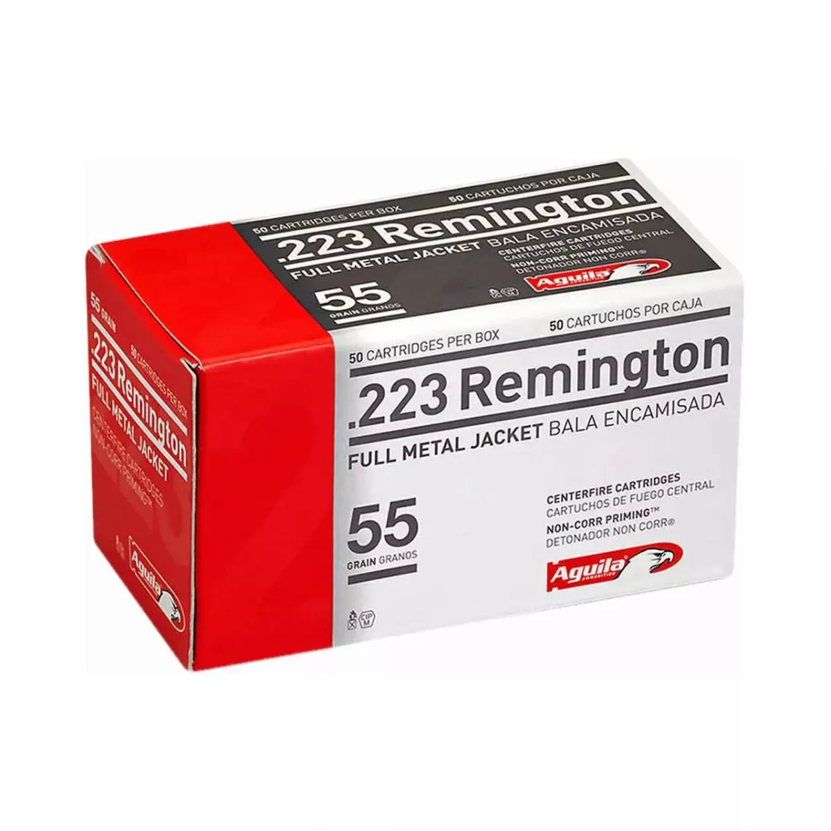 Aguila Target & Range 223 Rem 55Gr Full Metal Jacket 50/Box