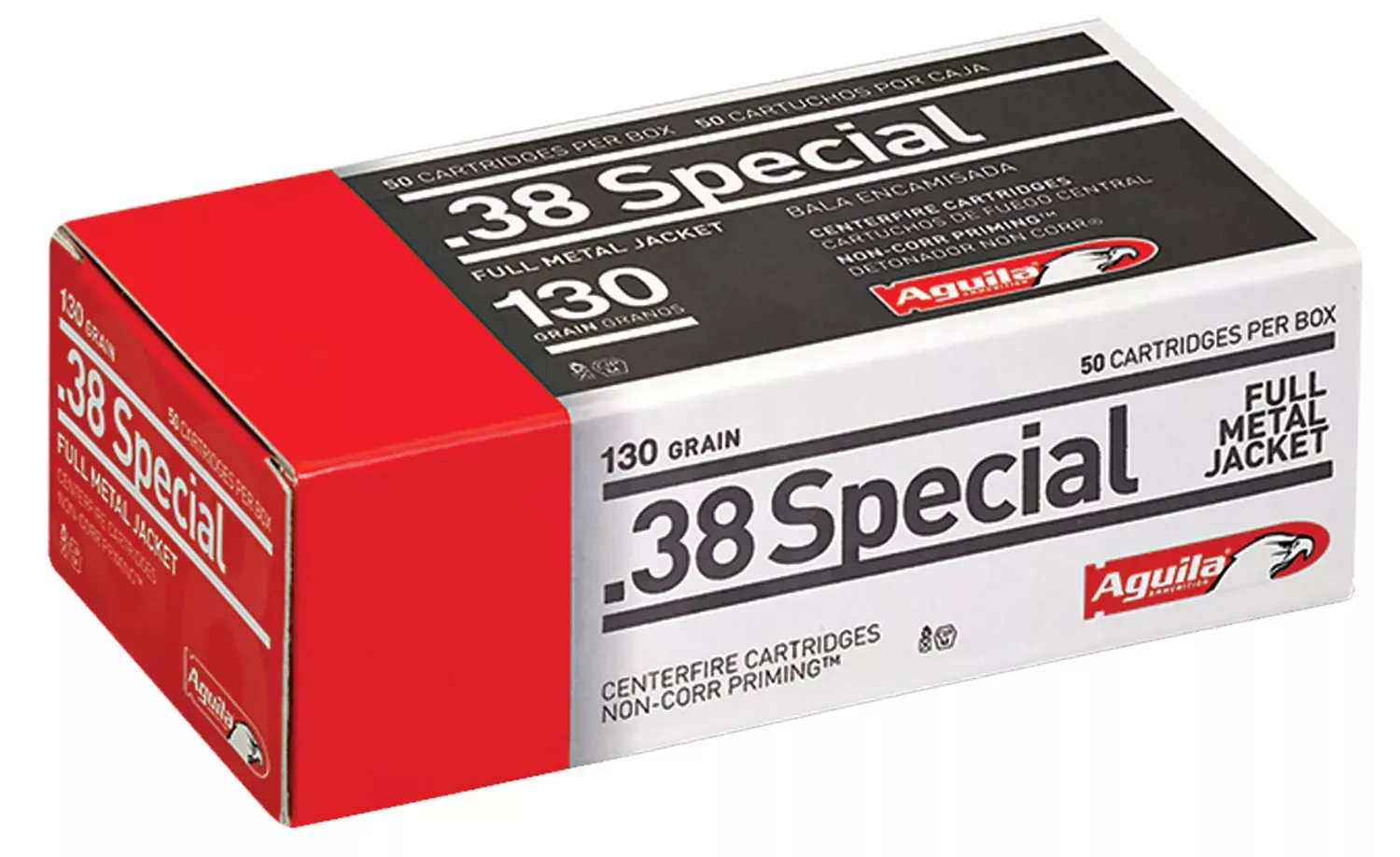 Aguila Target & Range 38 Special 130 Gr. FMJ 50/Box