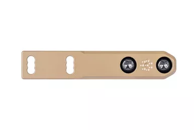 Arisaka Defense Inline Scout Mount M-Lok – For SureFire Scout Light Weapon Lights, Fits MLOK, Cerakote Magpul FDE