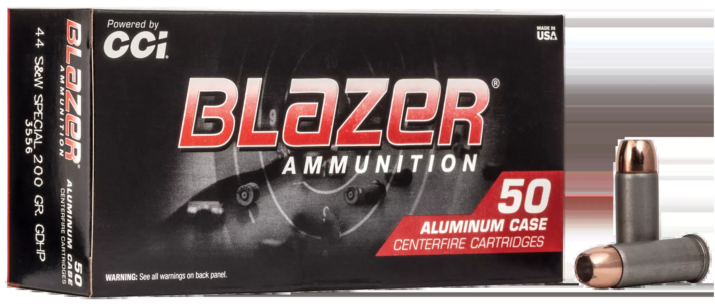 CCI Blazer 44 S&W Special 200gr Jacketed Hollow Point - Box or Case