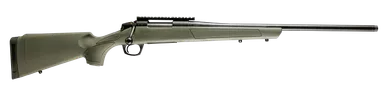 CVA CR3910G Cascade7mm Rem Mag 3+1 24" Graphite Black Cerakote Threaded Barrel, Graphite Black Cerakote Picatinny Rail Steel Receiver, OD Green Synthetic Stock