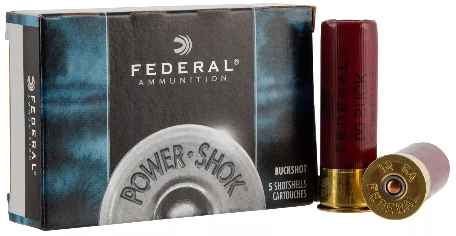 Federal Power-Shok Buckshot 16 Gauge 2 3/4″ #1 5/Box