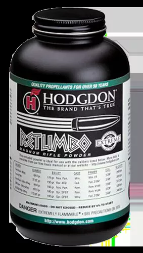 Hodgdon Retumbo Rifle Powder Smokeless 8LBS