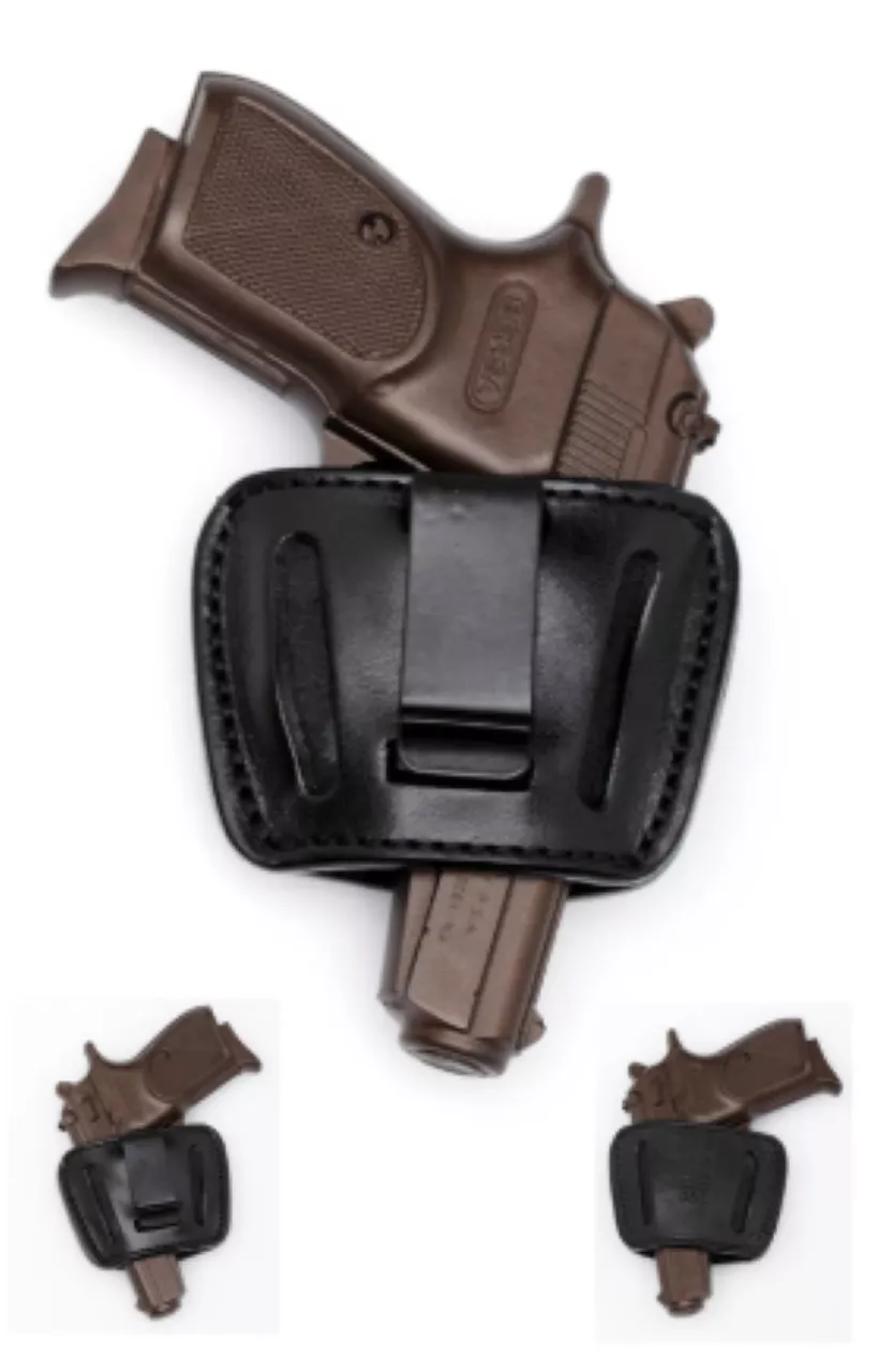 JBP Holster IWB/OWB Holster Shield XDS P365 CCP Hellcat Belt Slide Ambidextrous Black 5327BLK