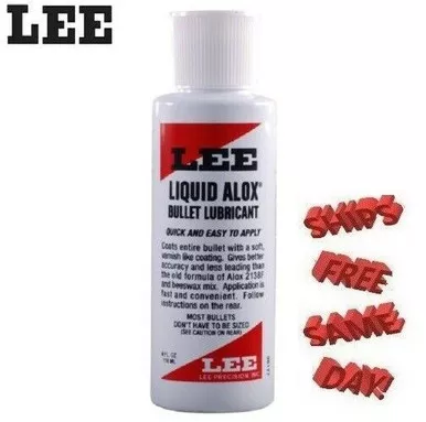 Lee PrecisionAlox Bullet Lube 4 oz Liquid Lubricant# 90177 New!