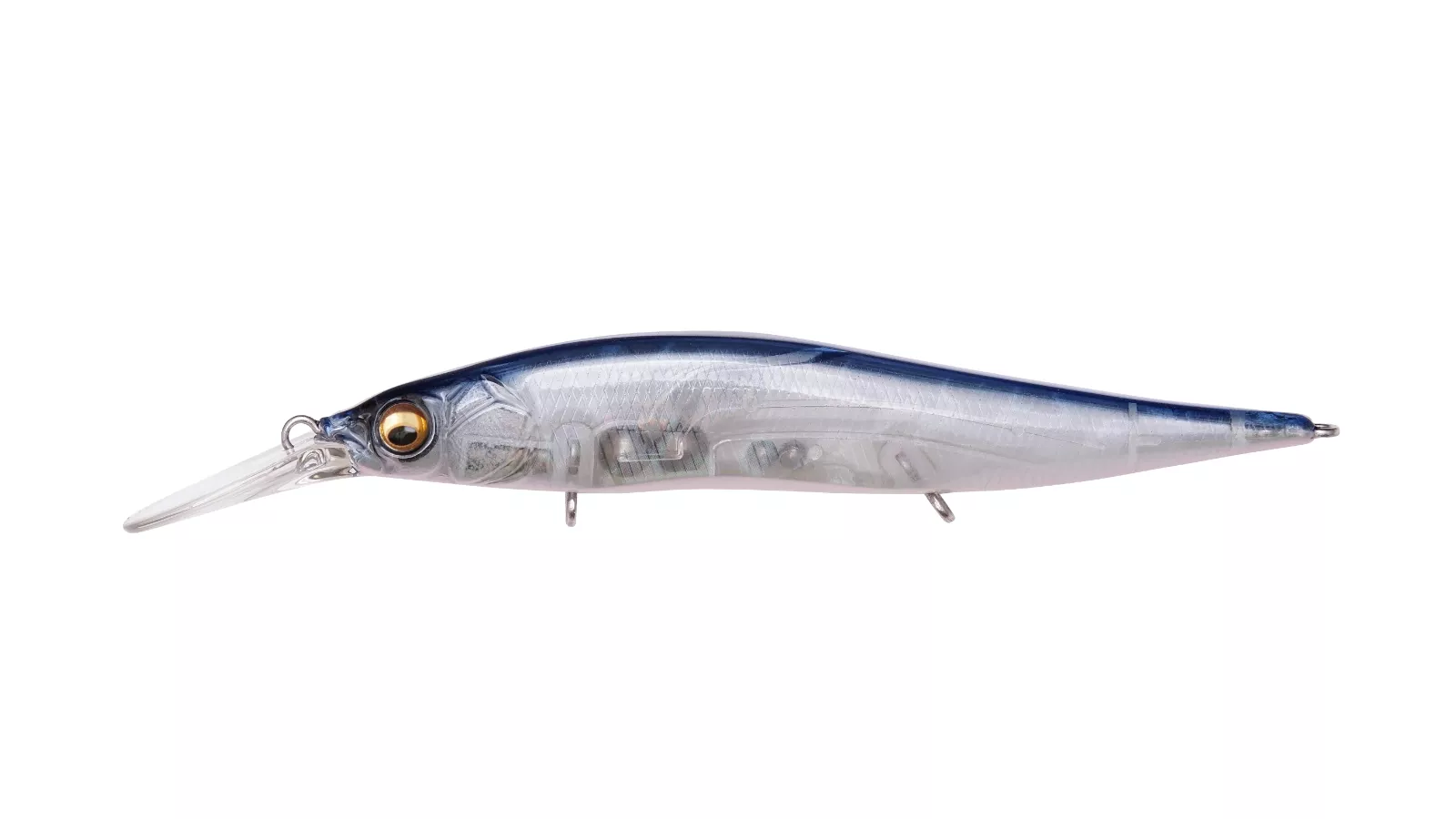 Megabass Vision 110 +1 Jr. Jerkbait - GP Pro Blue