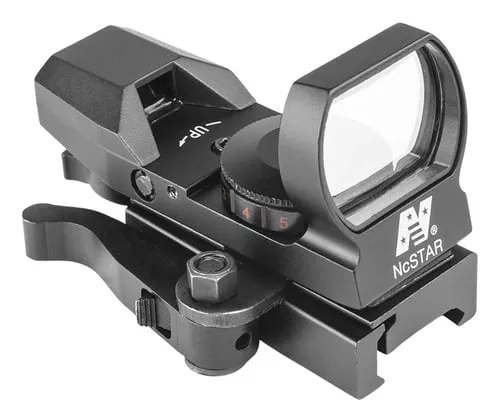 NcStar Green Four Reticle Reflex - QR Mount - Black