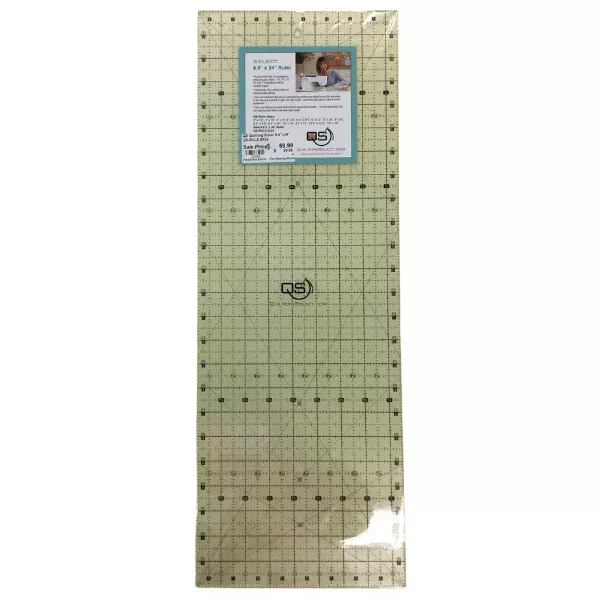 QS Quilting Ruler 8.5"x24" QS