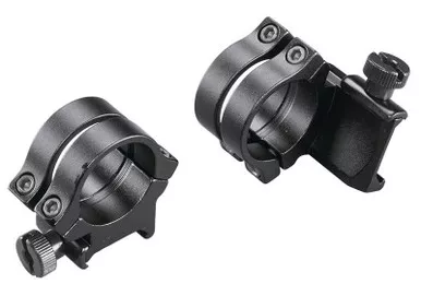 Quad Lock Rings 1" High Extension Black