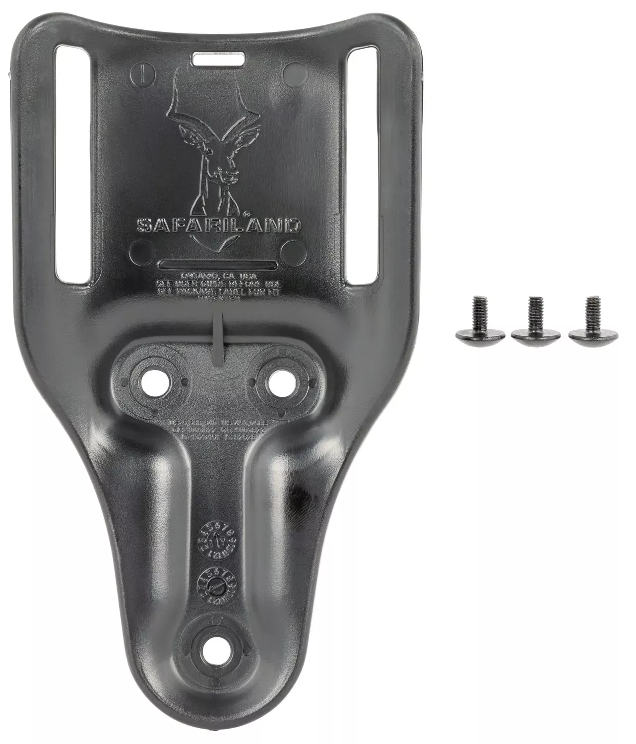 Safariland Mid-Ride Universal Belt Loop 2" Polymer Black
