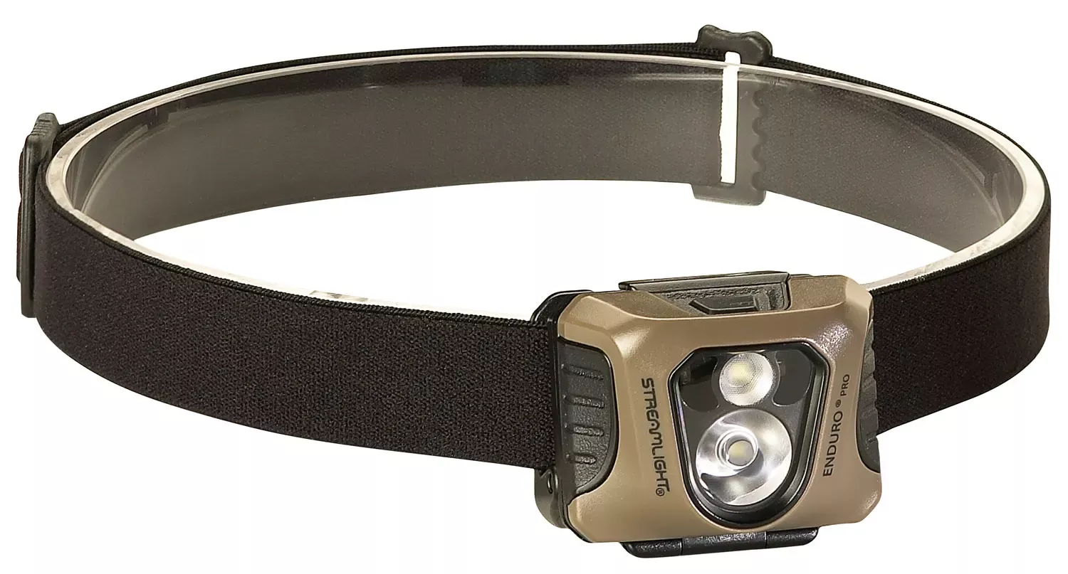 Streamlight Enduro Pro Coyote Headlamp Green LED