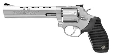 Taurus Tracker 17, 17 HMR, 6.50" Barrel, 7 Rds, Matte Stainless