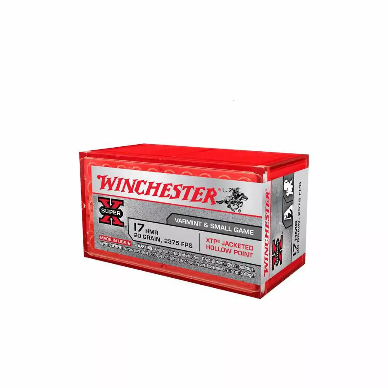 Winchester 17HMR 20gr XTP 50rd