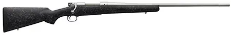 Winchester M70 Extreme Weather 6.8Western 24″ 3+1 Black Syn Stock SS Fluted Barrel with Muzzle Brake Drilled/Tapped 535242299