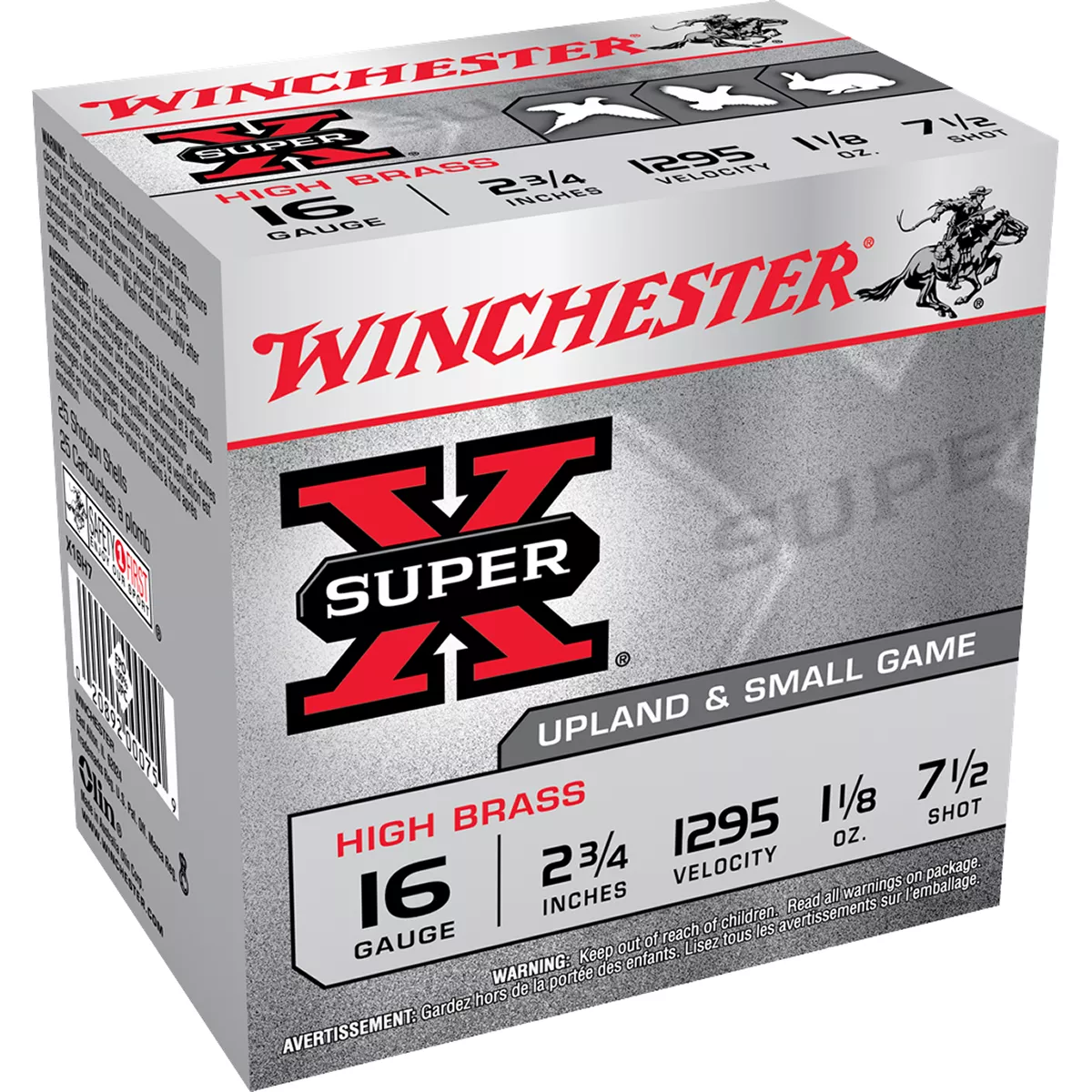 Winchester Super-X Upland and Small Game16 GA 2-3/4″ 25/Box