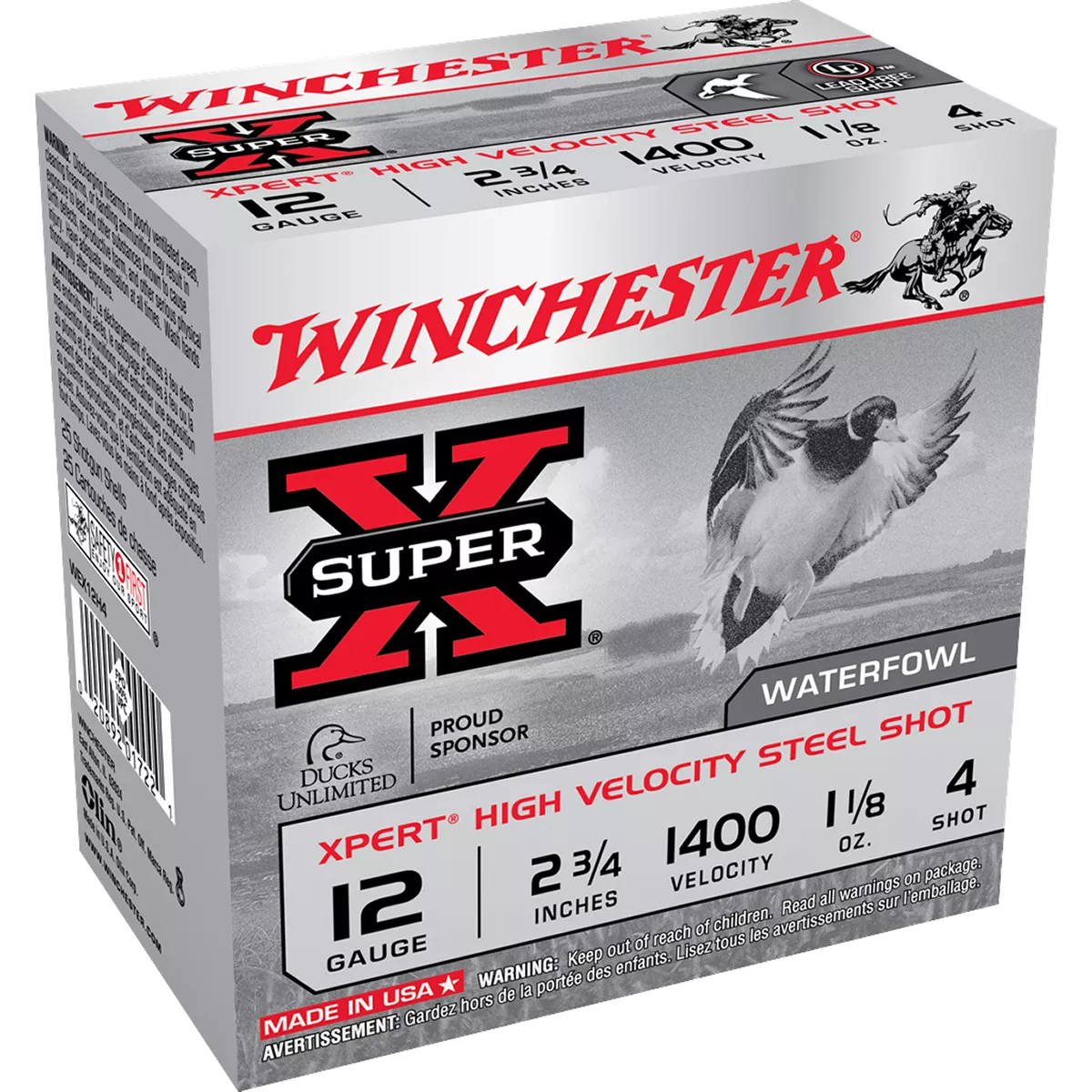 Winchester Super-X Xpert Steel 12 GA 2-3/4″ 25/Box