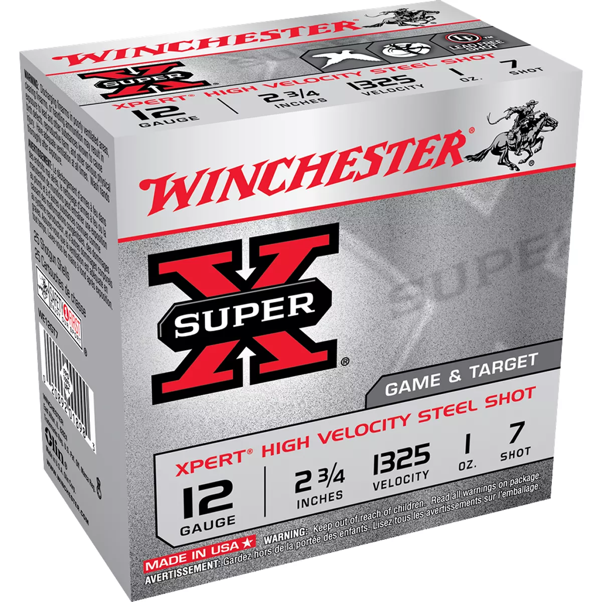 Winchester Super-X Xpert Steel 12 GA 2-3/4″ 7 Shot 25/Box