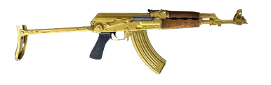Zastava ZPAPM70, 7.62X39, Underfolder, Gucci Gold