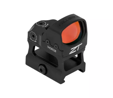 Zero Tech Optics Thrive HD Red Dot Optic – RMR Footprint, 3 MOA Red Dot Reticle, Includes High Mount, Black